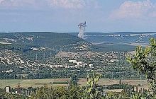 У Севастополі прогримів вибух, здійнявся стовп диму: гауляйтер заявив про "збитий" БПЛА