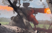 "Кадировців" підняли на сміх через героїчну битву з кущем під Бєлгородом (відео)