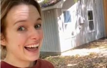 Дівчина придбала занедбаний будинок і знайшла в ньому справжній скарб (відео)