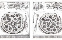 Апетитна головоломка: тільки геній знайде всі відмінності між піцами за 20 секунд