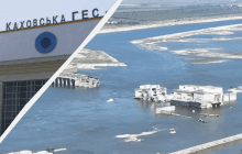 Відновленню не підлягає: в Мережі показали, як зараз виглядає Каховська ГЕС