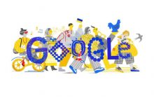 Google выпустила яркий дудл ко Дню Независимости Украины (фото)
