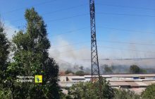 В Мариуполе партизаны подожгли базу оккупантов (видео)