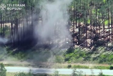 Прикордонники знищили мінометну позицію росіян: момент потрапив на відео