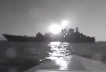 К атаке на российский корабль в Новороссийске причастна СБУ: появилось эпическое видео