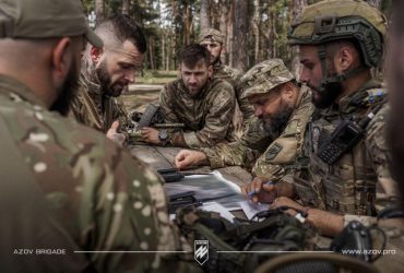 Бригада Азов повернулась на фронт