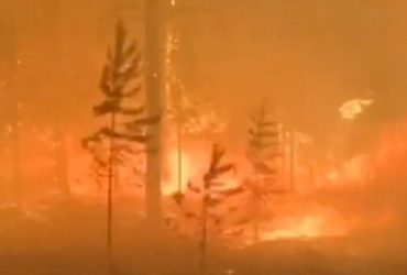 РФ в огне: в Якутии пылают 100 лесных пожаров (видео)