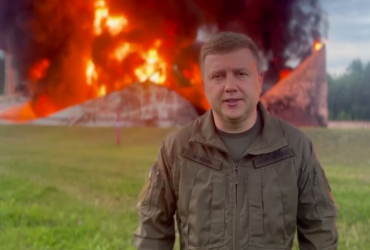 Росіяни вдарили по Рівненщині: зруйновано нафтобазу (відео)