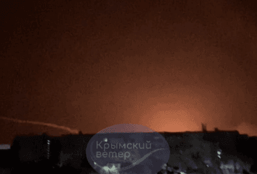 Крым атаковали дроны, в Новоозерном прозвучали громкие взрывы (видео)