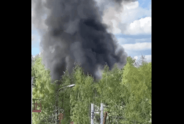 В оккупированной Херсонской области внезапно сдетонировал склад БК оккупантов (видео)