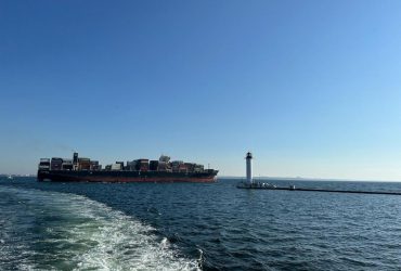 Із порту Одеси вийшло перше судно з 16 липня: опубліковано фото