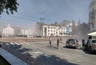 Удар по Чернігову: росіяни навмисне ударили по виставці дронів, де були діти