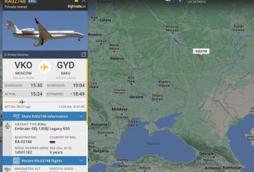 Один из самолетов Пригожина вылетел в Баку: что известно