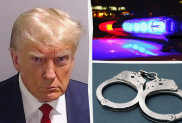 Трампа формально заарештували та відпустили, його тюремне фото стало вірусним