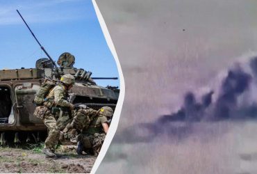 ВСУ поймали БТР оккупантов на Запорожском направлении (видео)