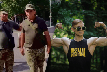 Ти ганьбиш форму: у Полтаві фітнес-тренер облаяв військкомів та плюнув у ветерана війни (відео)