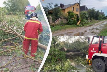 На заході України негода наробила біди (фоторепортаж)