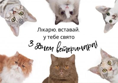День ветеринара 2023 - дата і красиві привітання