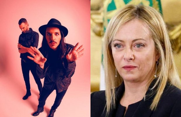 Джорджа Мелони подала в суд на лидера Placebo после "куска дерьма, фашистки и расистки"