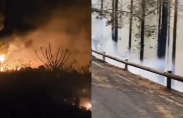 Одно из главных туристических направлений Европы окутал "страшный" огонь (фото)