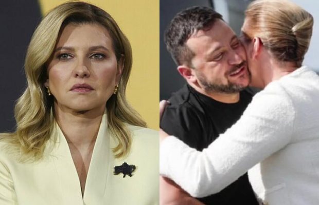 Зеленський обійняв іншу жінку: в мережі посміялися над реакцією його дружини (відео)