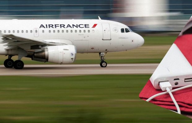 Перегревшаяся зарядка чуть не устроила пожар в самолете: владелец гаджета все проспал