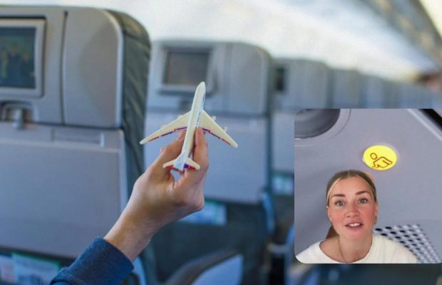 Бывшая стюардесса объяснила, почему не стоит нажимать кнопку над головой в самолете