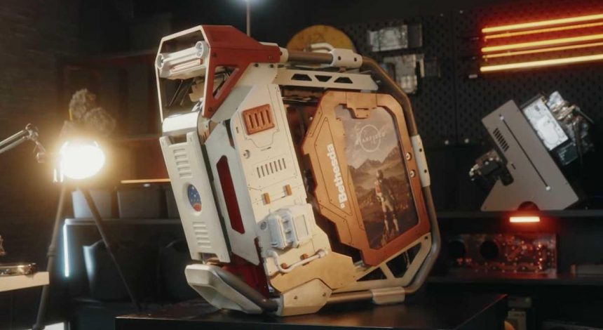 Ентузіаст зібрав крутий кастомний ПК в стилі Starfield (відео)