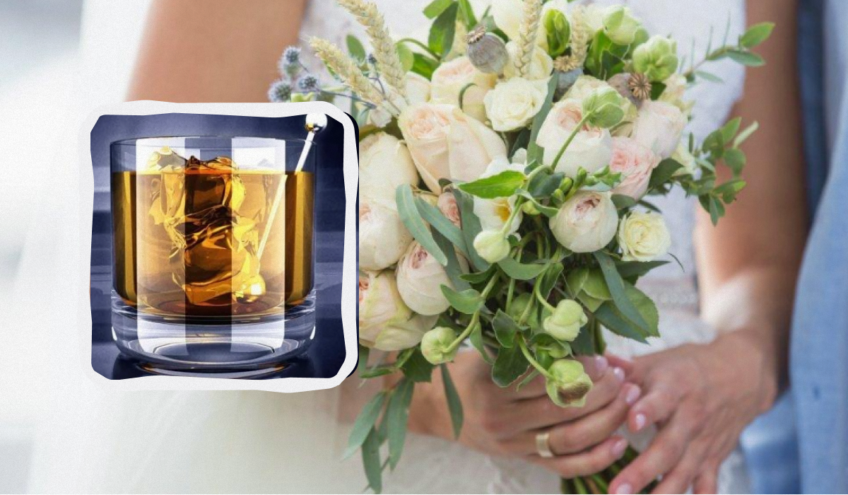 The bride's brother ordered many portions of bourbon / UNIAN collage, photo UNIAN, winestyle.com.ua