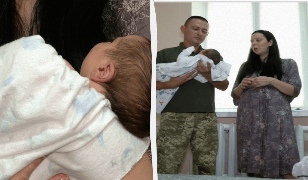 Родился мальчик весом 6 330 граммов и ростом 65 сантиметров / коллаж УНИАН, фото Суспільне Родился мальчик весом 6 330 граммов и ростом 65 сантиметров / коллаж УНИАН, фото Суспільне