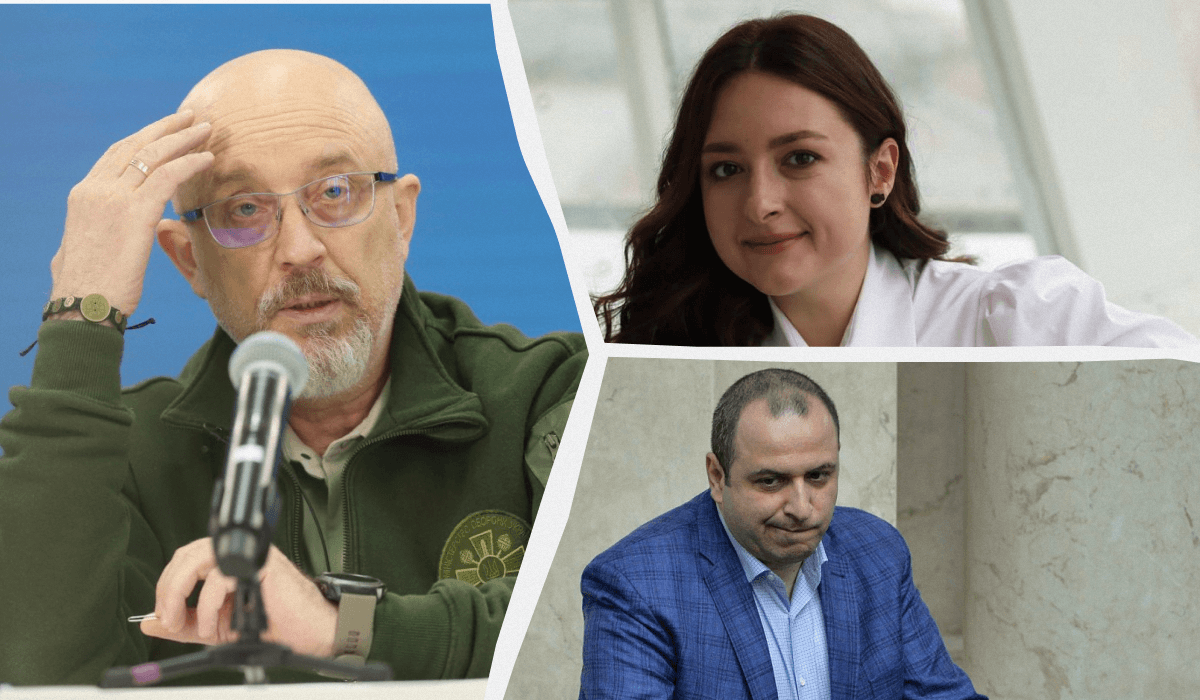 Олексія Резнікова в Міноборони може замінити Рустем Умеров, а Юлія Федів очолити Мінкультури / колаж УНІАН, фото УНІАН (Володимир Струмковський, Віктор Ковальчук), facebook.com/yuliia.fediv Олексія Резнікова в Міноборони може замінити Рустем Умеров, а Юлія Федів очолити Мінкультури / колаж УНІАН, фото УНІАН (Володимир Струмковський, Віктор Ковальчук), facebook.com/yuliia.fediv