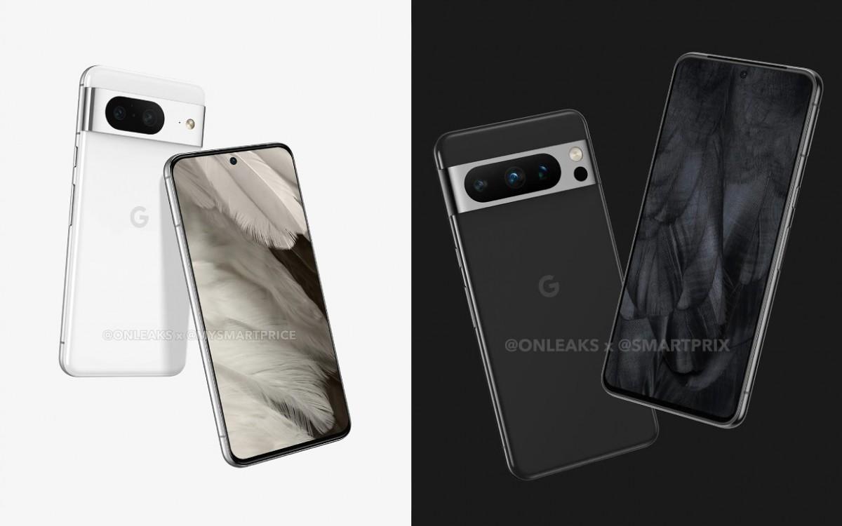 Pixel 8 і 8 Pro / джерело: OnLeaks Pixel 8 і 8 Pro / джерело: OnLeaks