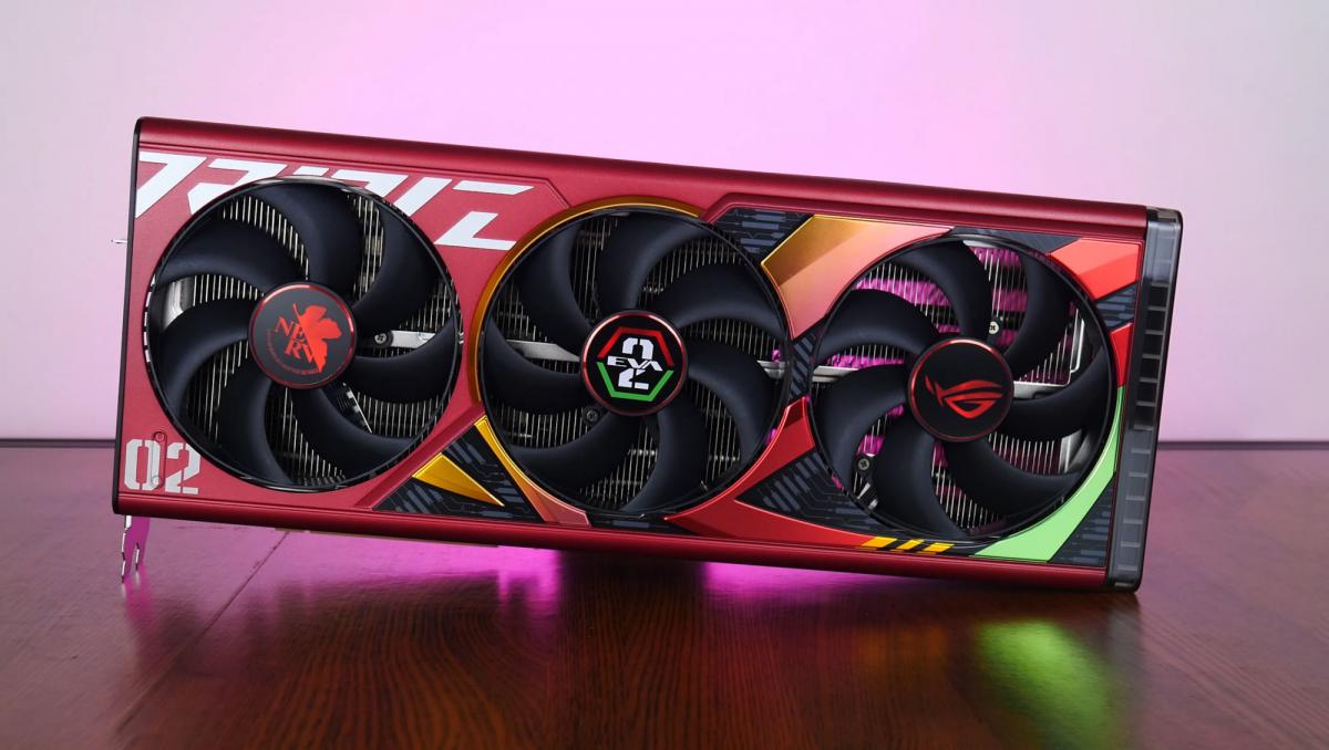 Asus випустила відеокарту для фанатів "Євангеліона" / фото ALKtech Asus випустила відеокарту для фанатів "Євангеліона" / фото ALKtech