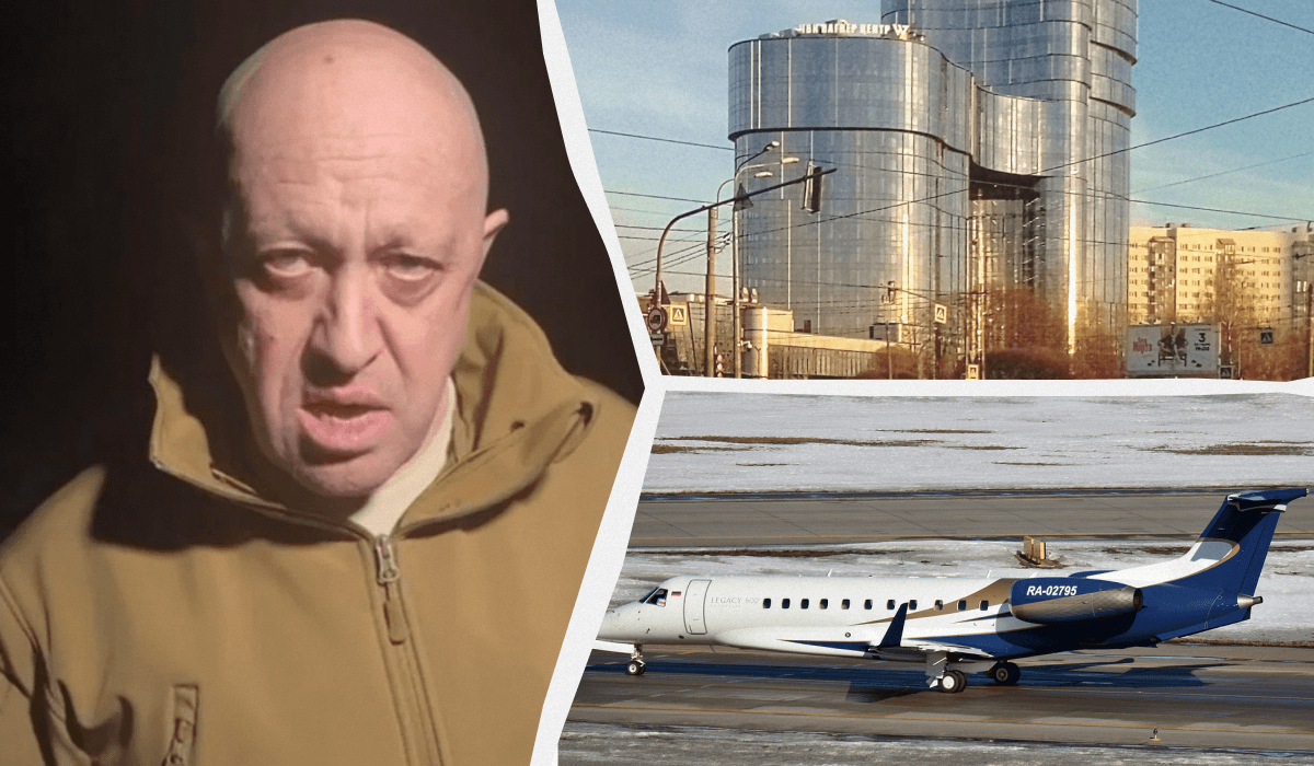 Пригожину належали бізнес-центри, будівельні фірми, літаки і багато іншого / колаж УНІАН, фото wikipedia.org, скріншот Пригожину належали бізнес-центри, будівельні фірми, літаки і багато іншого / колаж УНІАН, фото wikipedia.org, скріншот