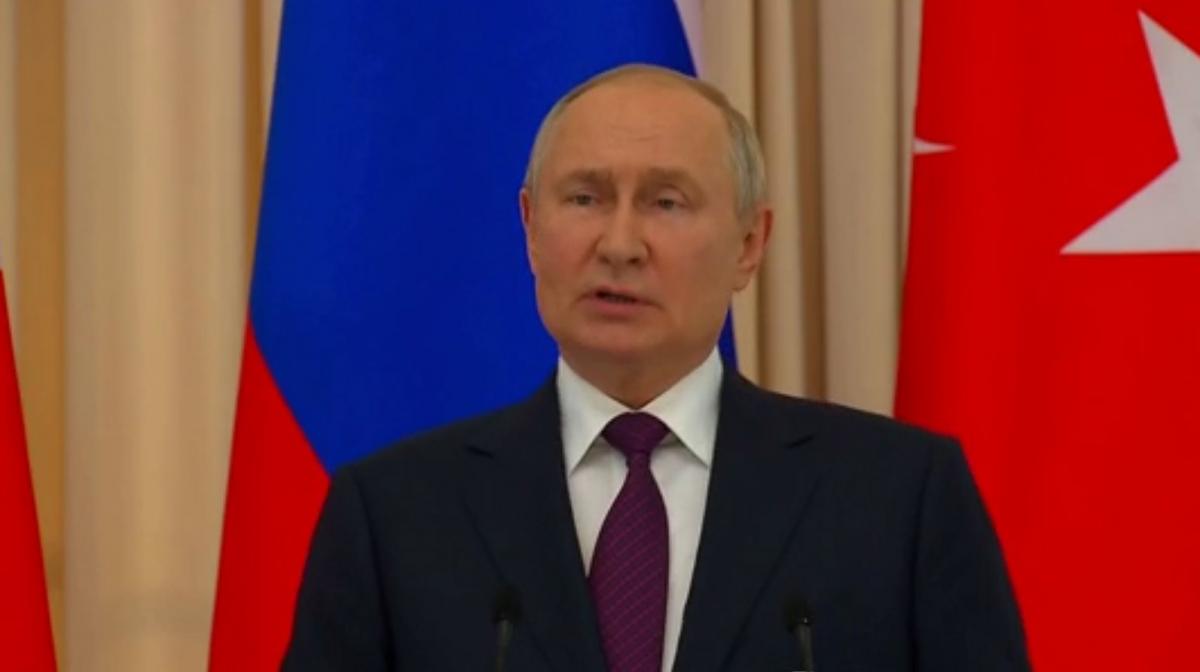 Обезумевший Путин способеш решить нанести ядерный удар по Украине или Европе / скриншот из видео Обезумевший Путин способеш решить нанести ядерный удар по Украине или Европе / скриншот из видео