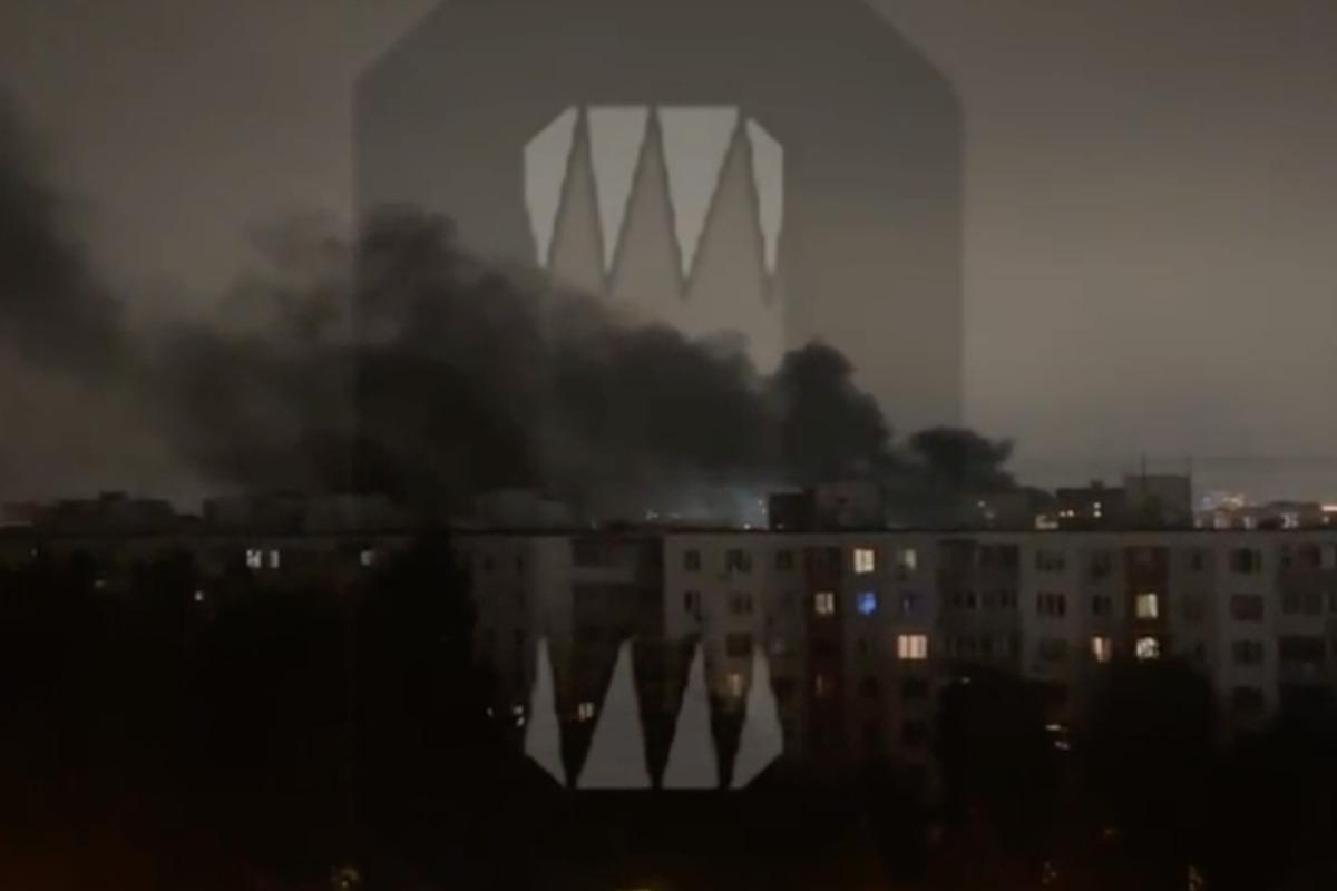У Москві горить будівля Федеральної митниці / скріншот У Москві горить будівля Федеральної митниці / скріншот