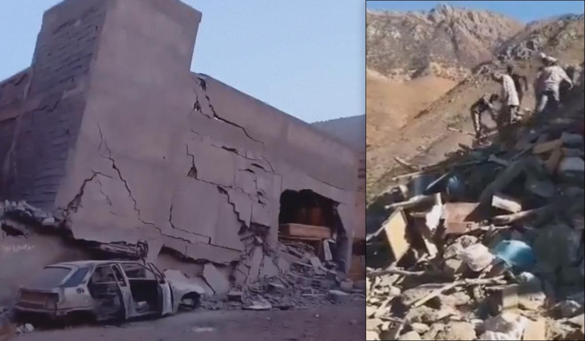 Число жертв сокрушительного землетрясения в Марокко стремительно растет: уже более 800 / коллаж УНИАН, скриншот с видео Число жертв сокрушительного землетрясения в Марокко стремительно растет: уже более 800 / коллаж УНИАН, скриншот с видео