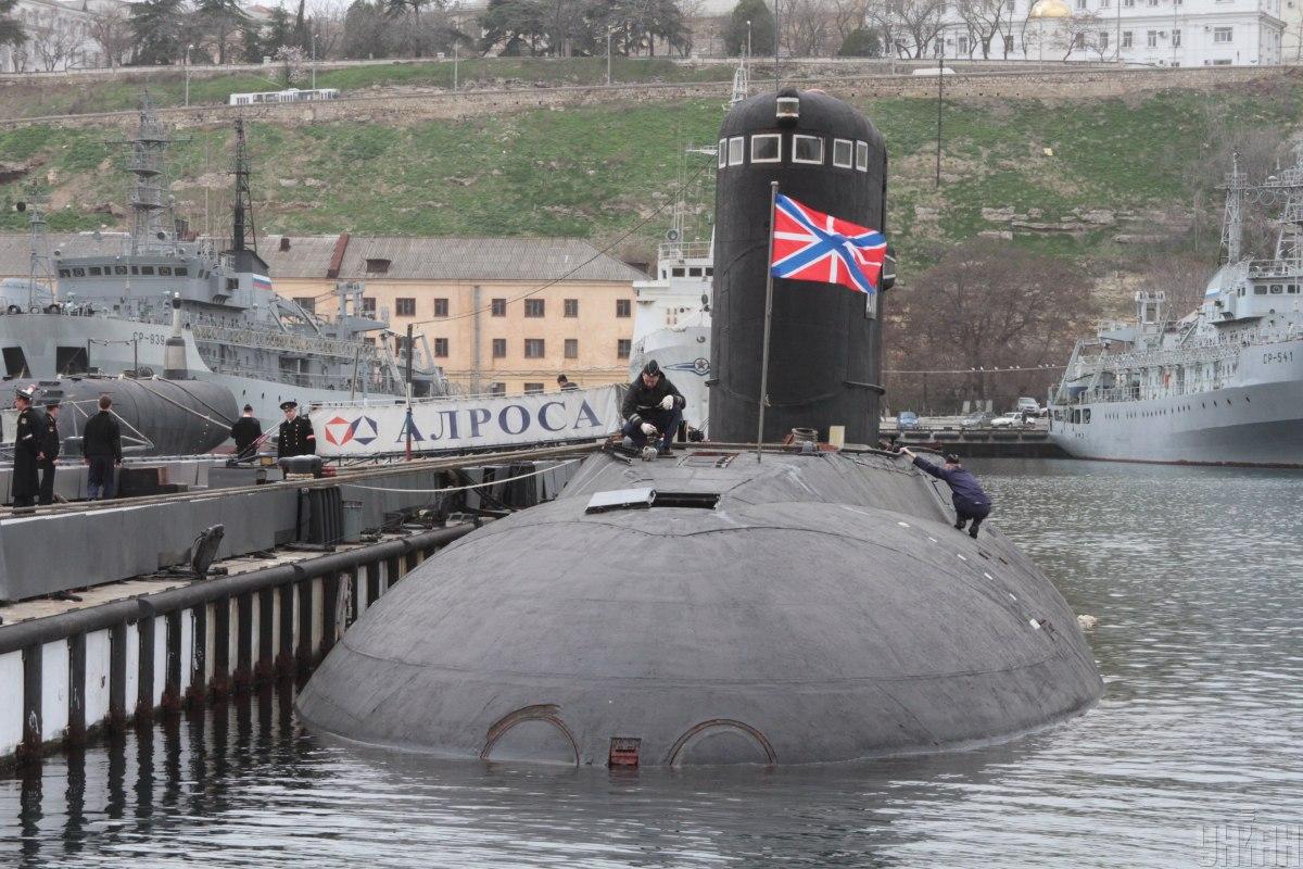 Російські підводні човни перебувають у пунктах базування / фото УНІАН, Олексій Сувіров Російські підводні човни перебувають у пунктах базування / фото УНІАН, Олексій Сувіров