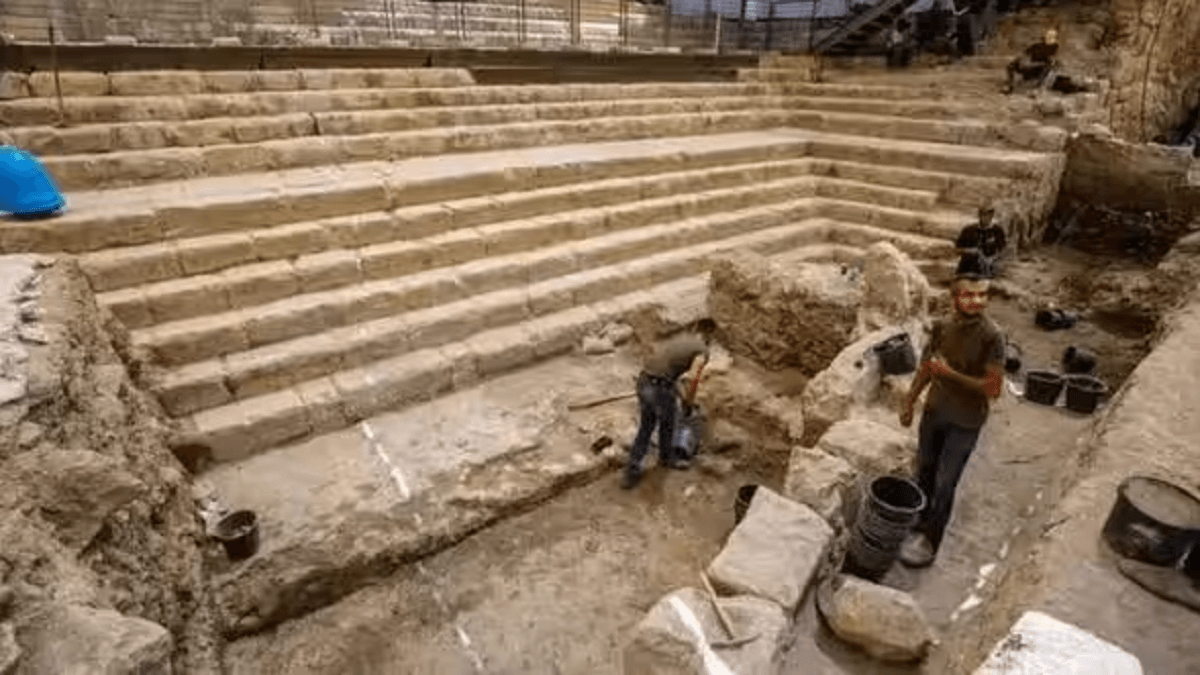Силоамская купель была обнаружена во время археологических раскопок / фото City of David Foundation