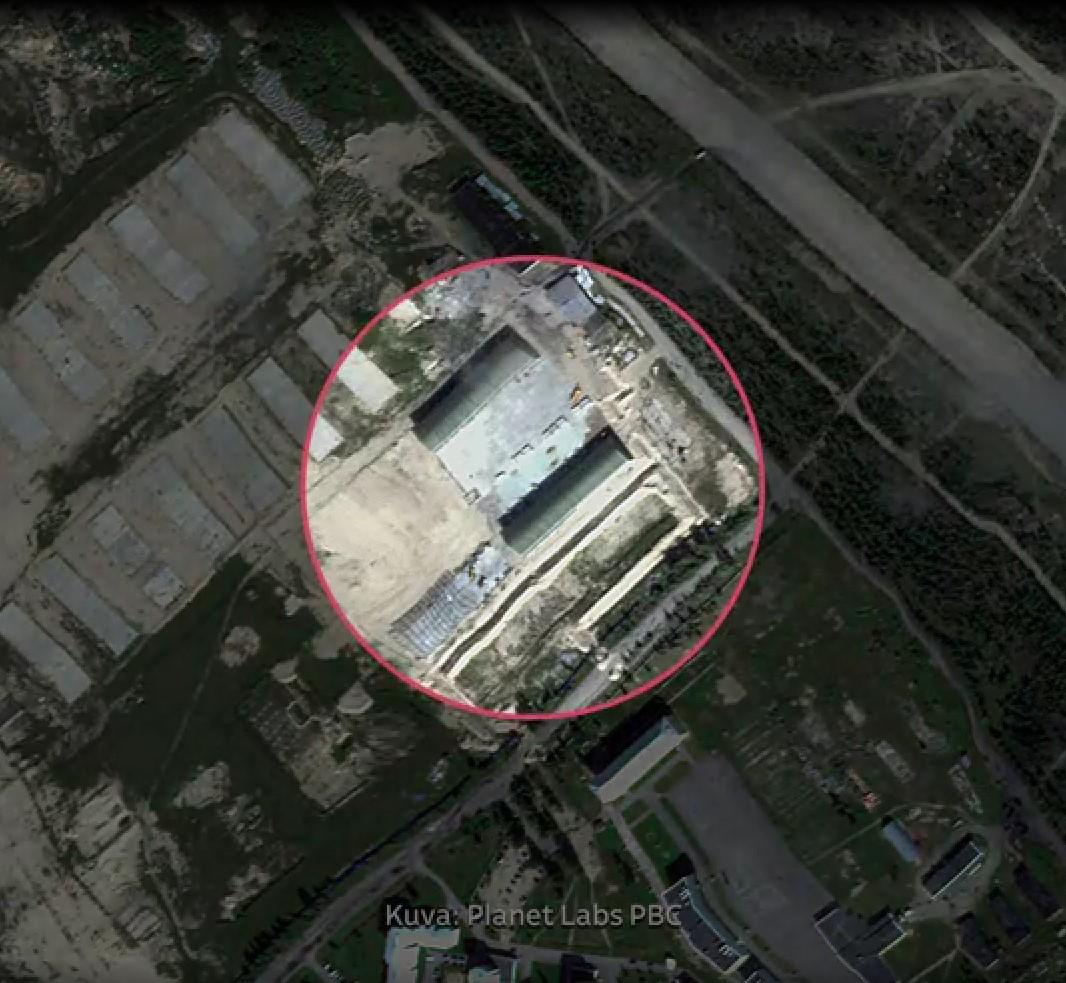 РФ обустраивает военные базы возле границы с Финляндией / фото Planet Labs PBC, 28 августа 2023 г. РФ обустраивает военные базы возле границы с Финляндией / фото Planet Labs PBC, 28 августа 2023 г.