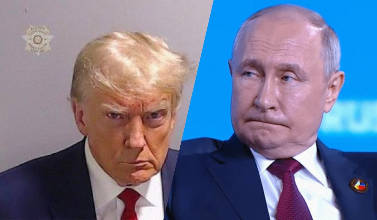 Путин считает, что победа трампа на выборах не изменить отношения США и России / Коллаж УНИАН, фото Fulton County Sheriff's Office, скриншот Путин считает, что победа трампа на выборах не изменить отношения США и России / Коллаж УНИАН, фото Fulton County Sheriff's Office, скриншот