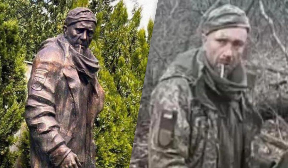 У Грузії відкрили пам'ятник снайперу Мацієвському, якого розстріляли окупанти після фрази "Слава Україні" / колаж УНІАН, фото Генштаб, фото Юлія Овчаренко У Грузії відкрили пам'ятник снайперу Мацієвському, якого розстріляли окупанти після фрази "Слава Україні" / колаж УНІАН, фото Генштаб, фото Юлія Овчаренко