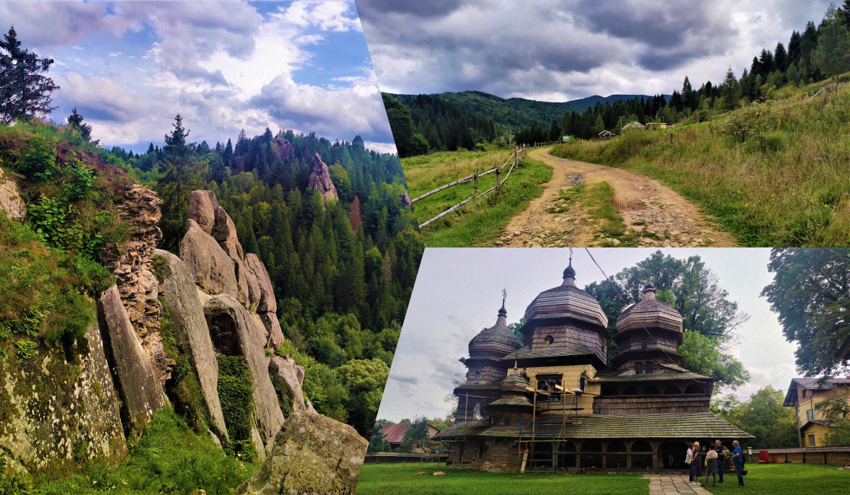 Східниця може запропонувати туристам багато цікавого / колаж УНІАН, фото Марина Григоренко Східниця може запропонувати туристам багато цікавого / колаж УНІАН, фото Марина Григоренко