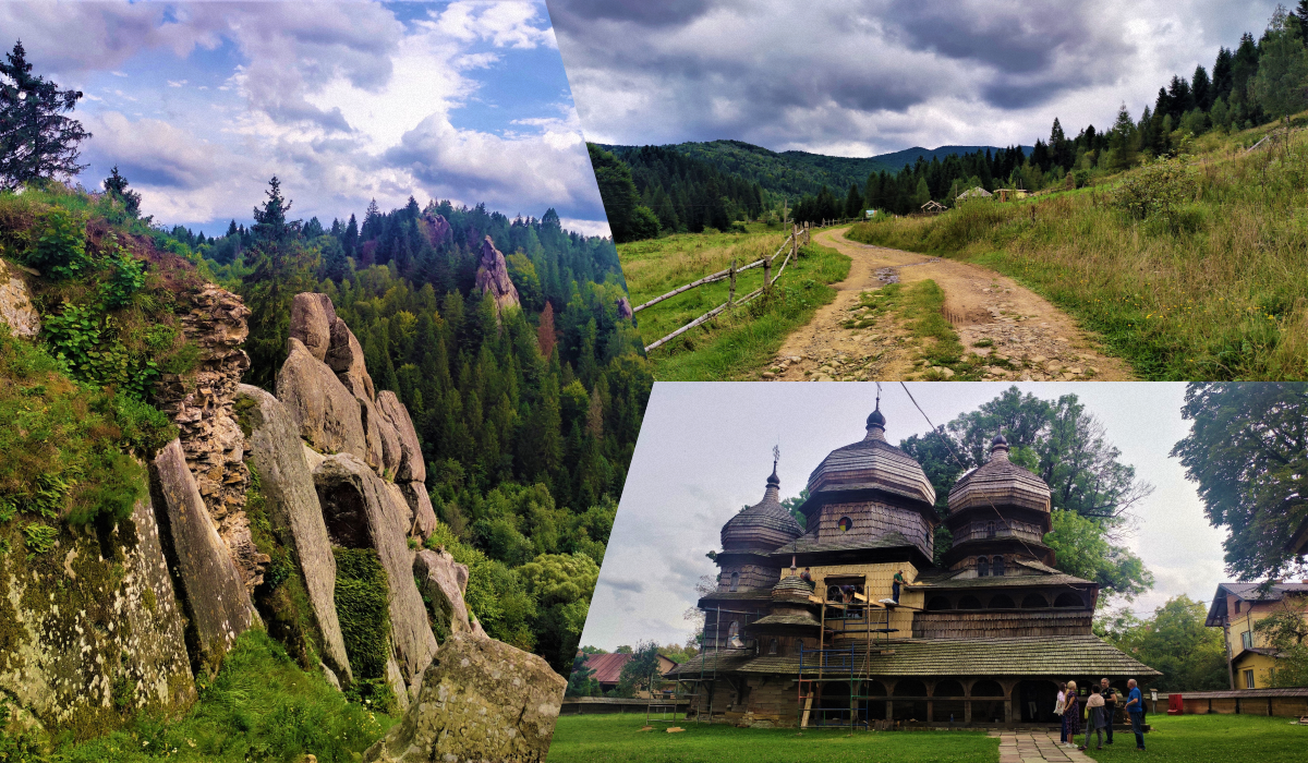 Східниця може запропонувати туристам багато цікавого / колаж УНІАН, фото Марина Григоренко