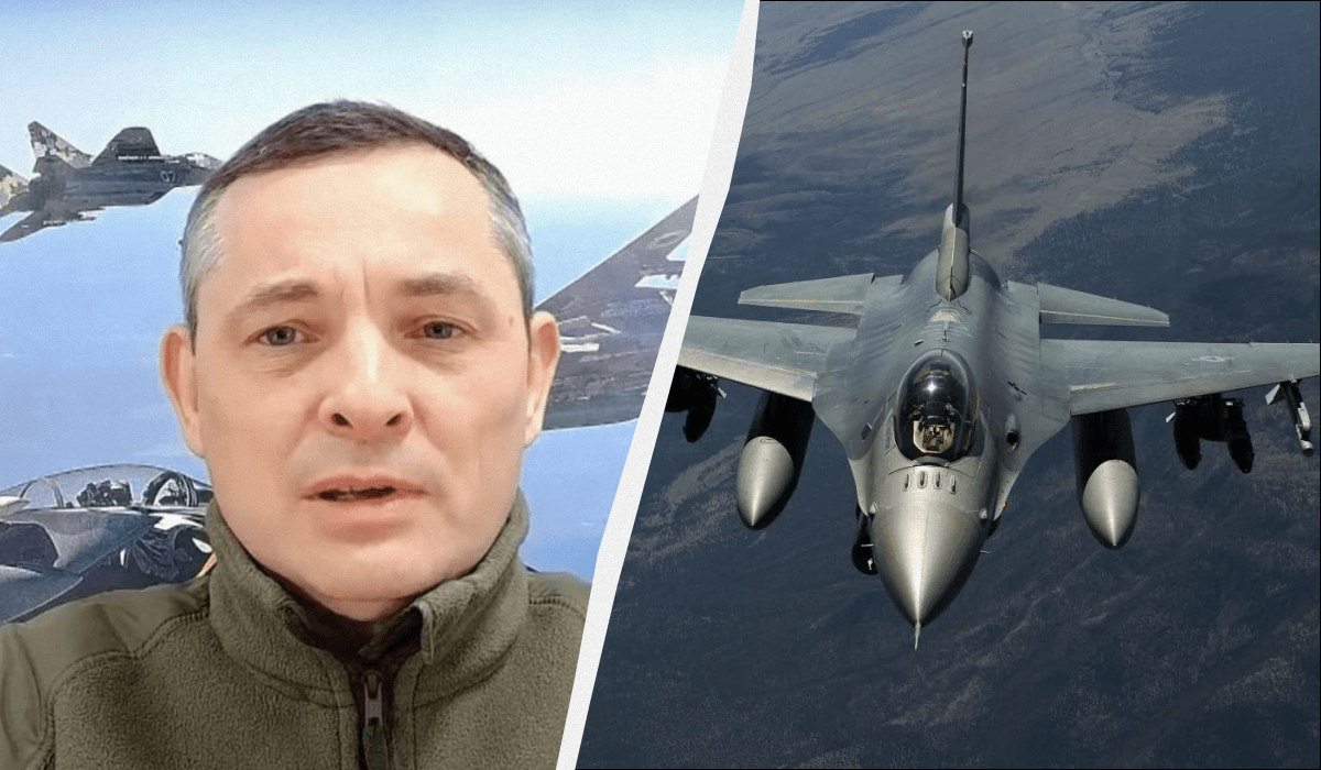 Игнат сообщил о ситуации за обучение пилотов на F-16 / коллаж УНИАН, фото US Air Force, скриншот Игнат сообщил о ситуации за обучение пилотов на F-16 / коллаж УНИАН, фото US Air Force, скриншот