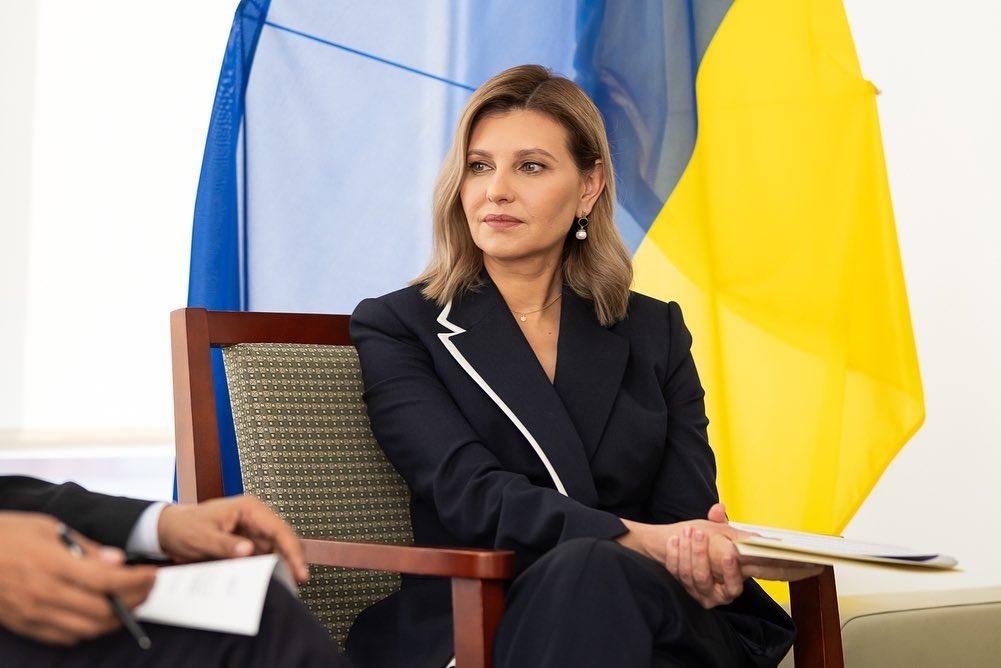 Олена Зеленська показалася в стильному образі / прес-служба Олена Зеленська показалася в стильному образі / прес-служба