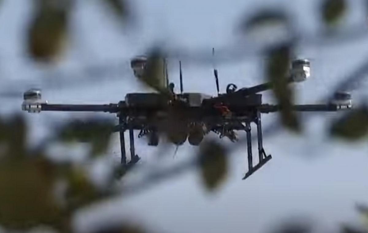 Українські дрони активно використовуються на фронті / скріншот Українські дрони активно використовуються на фронті / скріншот