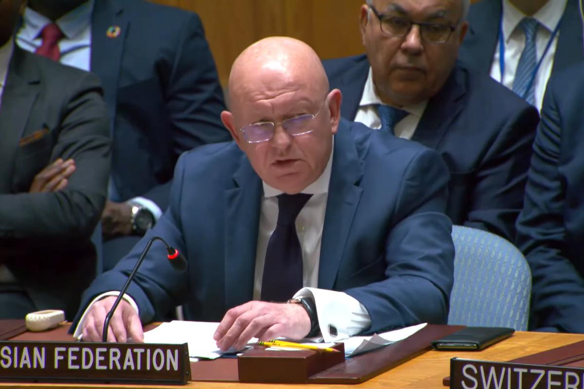 Небензя звинуватив Україну у порушенні мораторію на удари по енергетиці / скріншот Небензя звинуватив Україну у порушенні мораторію на удари по енергетиці / скріншот