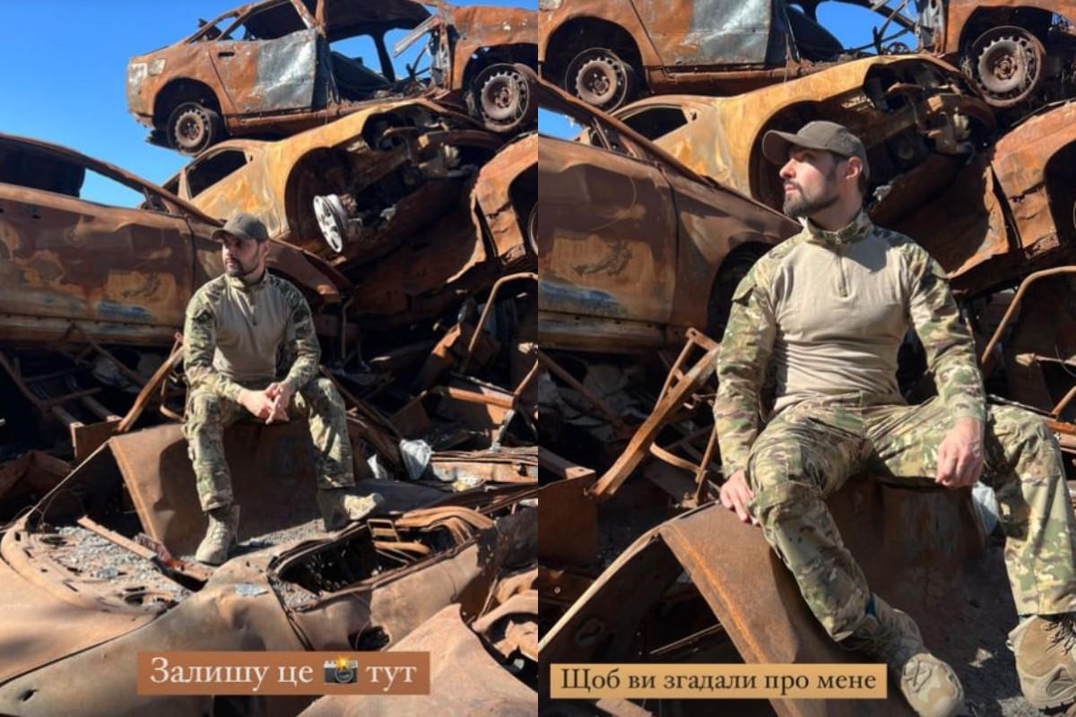Віталій Козловський показався на "кладовищі" / колаж УНІАН, фото instagram артиста Віталій Козловський показався на "кладовищі" / колаж УНІАН, фото instagram артиста