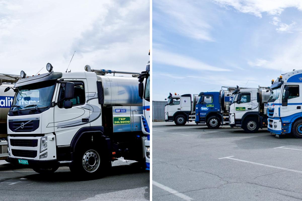 Мережа 'Укрзолото' передала дві цистерни на Херсонщину Мережа 'Укрзолото' передала дві цистерни на Херсонщину